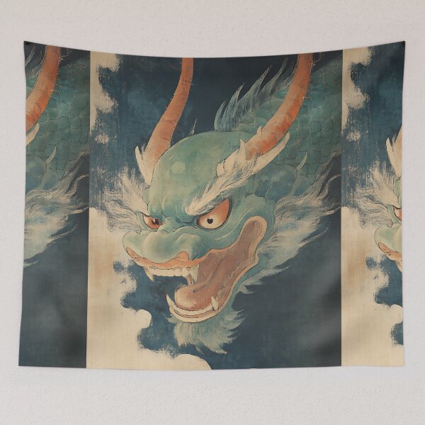Item preview, Japanese Folklore Dragon designed and sold by bapupa.