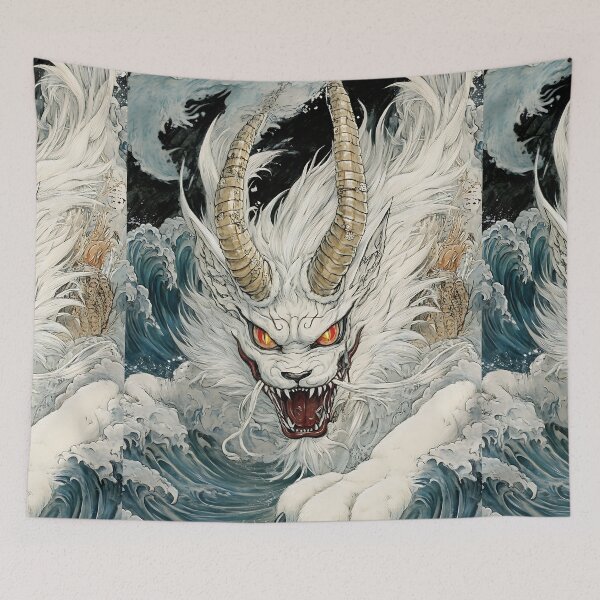 Item preview, Japanese Folklore Monster designed and sold by bapupa.