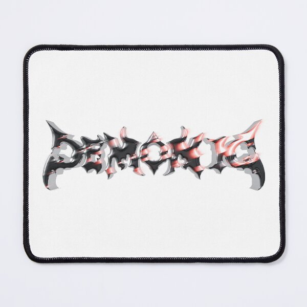 Item preview, Demonic Chrome Dark Metal Typography designed and sold by Rezlezz.