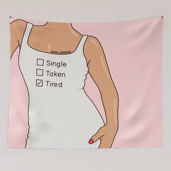 Item preview, Tired by Sasa Elebea designed and sold by Sabrina Brugmann.