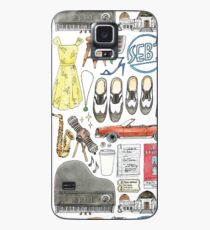 La La Land Illustration Jazz Saxophone Music Musical Case/Skin for Samsung Galaxy