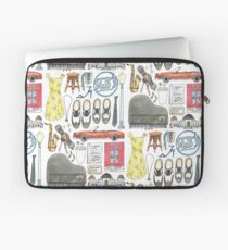 Funda para portátil La La Land Illustration Jazz Saxophone Music Musical