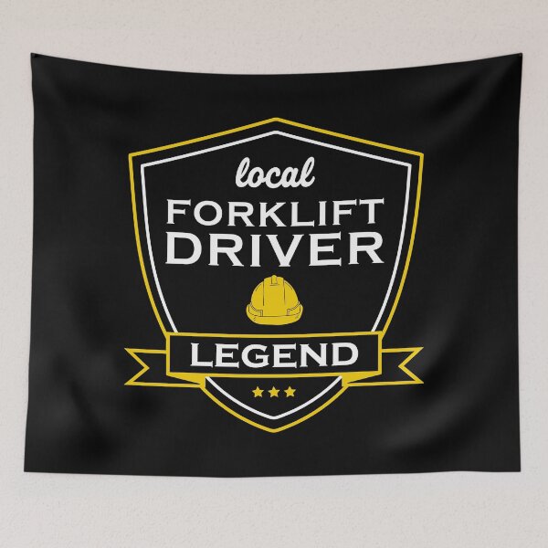 Item preview, Funny Forklift Driver Operator Quote designed and sold by HotHibiscus.