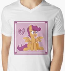Scootaloo Men's V-Neck T-Shirt