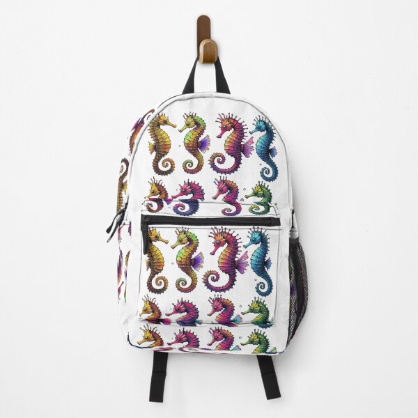 Item preview, Colorful Seashorses designed and sold by Tenpaces.