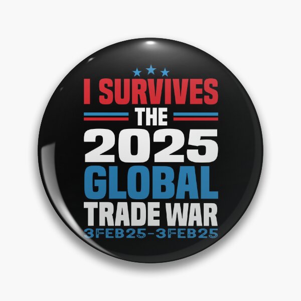 Artikelvorschau, I Survived the 2025 Global Trade War entworfen und verkauft von adnanek.