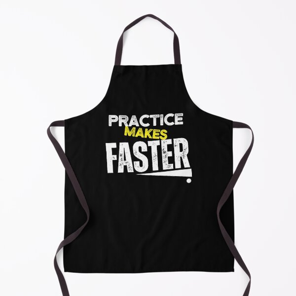 Item preview, Practice Makes Faster | Funny Saying designed and sold by Cree8if.