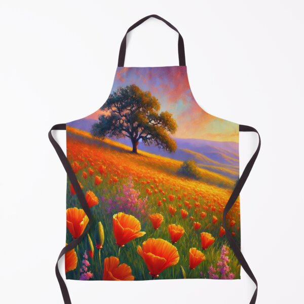 Item preview, California Poppy Field Sunset designed and sold by alw951.