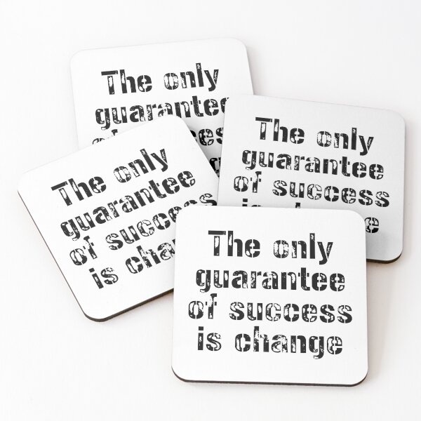 Item preview, The only guarantee of success is change designed and sold by VividTrails.