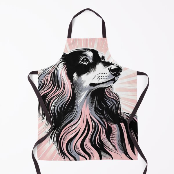 Item preview, Pink Longhaired Dachshund designed and sold by zzz888.