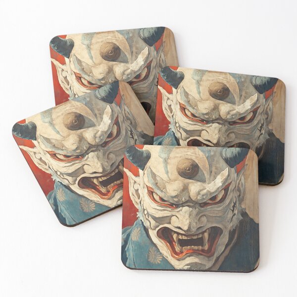 Item preview, Japanese Hannya Demon designed and sold by bapupa.