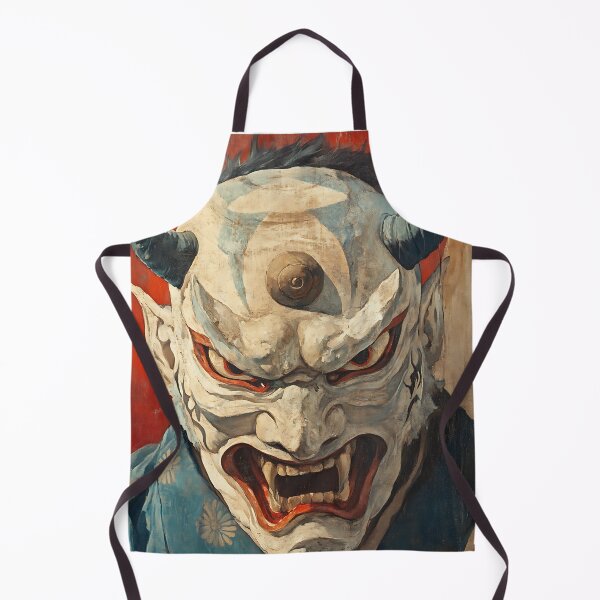 Item preview, Japanese Hannya Demon designed and sold by bapupa.