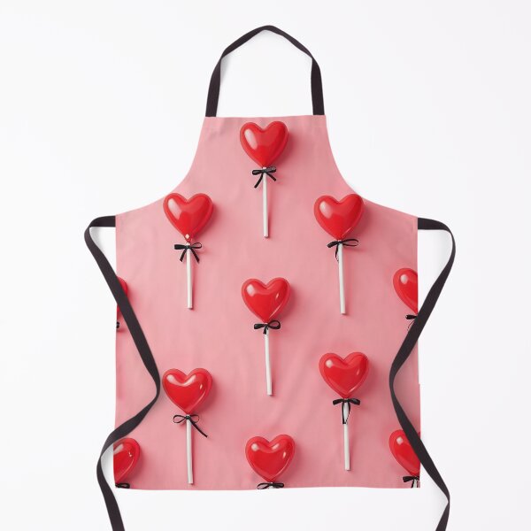 Item preview, valentines art pattern lollipops hearts on pink background,valentine lollipops ,hearts pattern,Valentines Day Pattern,valentines background designed and sold by Expressions-Sel.