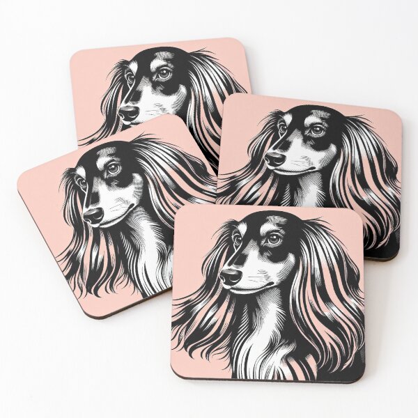 Item preview, Pink and Playful Dachshund designed and sold by zzz888.