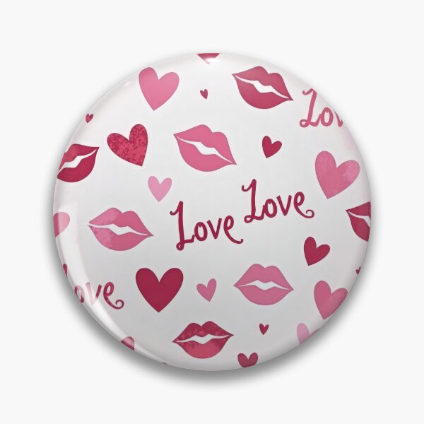 Item preview, valentines art pattern kisses with hearts love,valentine kisses ,kiss pattern,Valentines Day Pattern,valentines background designed and sold by Expressions-Sel.