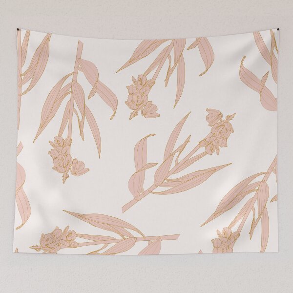Item preview, Silhouette image of Imperial Fritillaria flower. Seamless pattern. Garden Flowers.  designed and sold by MatyKotiv.