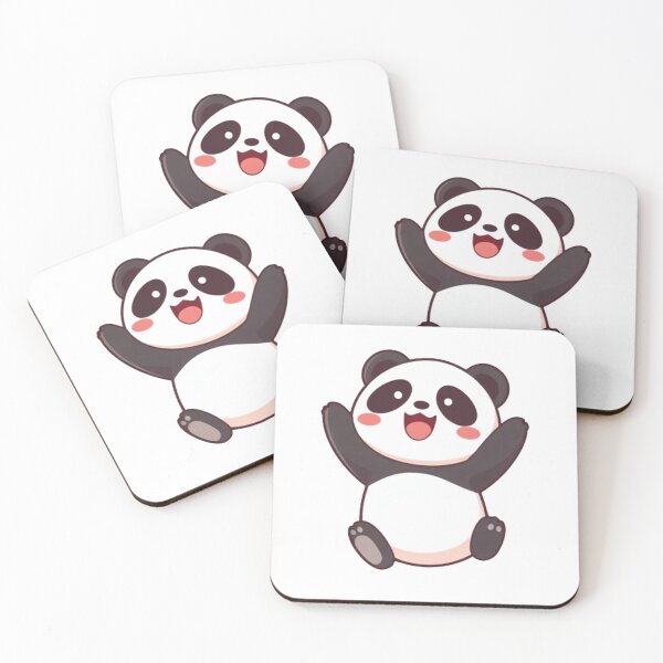 Item preview, Oso panda saltando de alegría designed and sold by OhshunStudios.