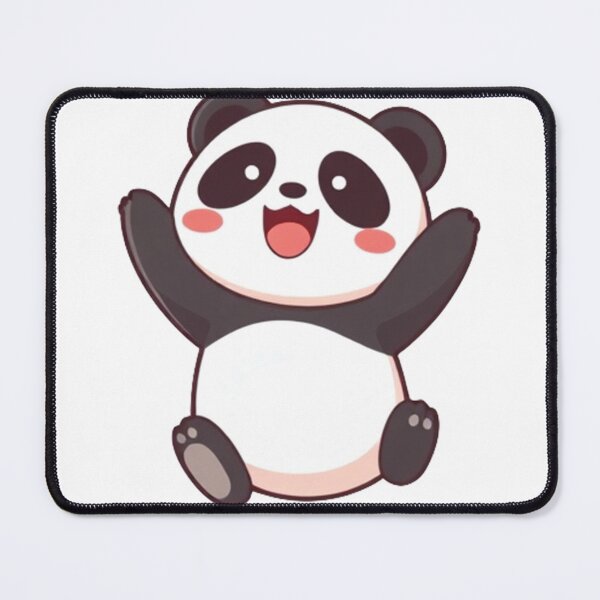 Item preview, Oso panda saltando de alegría designed and sold by OhshunStudios.