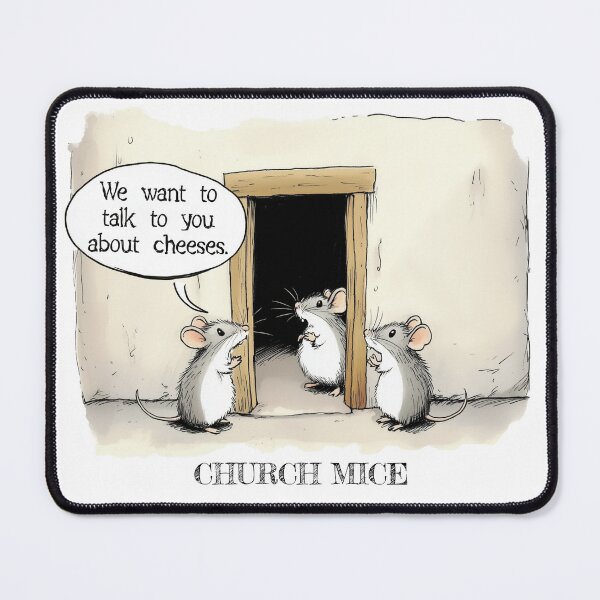 Item preview, Funny Church mice Joke designed and sold by Beltschazar.