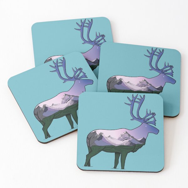 Item preview, Caribou Southern Mountain Caribou by LTW Art designed and sold by LTWArt.