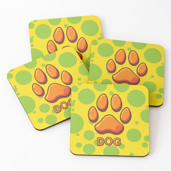 Item preview, Digby Green Spots designed and sold by I'm Doodling Now.