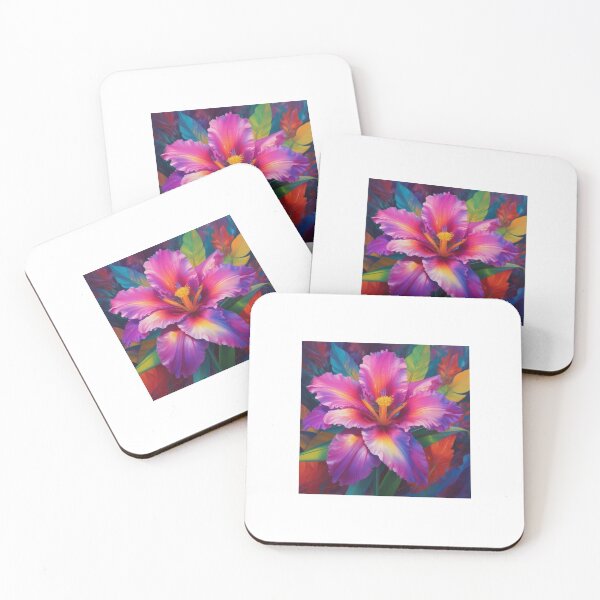 Item preview, exotic flower in a surreal setting designed and sold by I Dress In Digital (I DID).