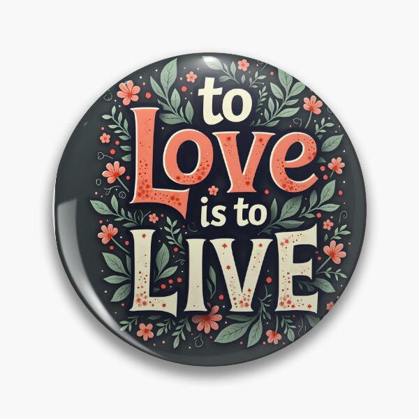 Item preview, Love & Life Quote Art for T-Shirts, Mugs, Shower Curtains,  designed and sold by CelestialAllure.