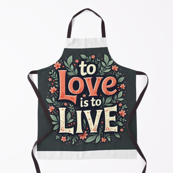 Item preview, Love & Life Quote Art for T-Shirts, Mugs, Shower Curtains,  designed and sold by CelestialAllure.