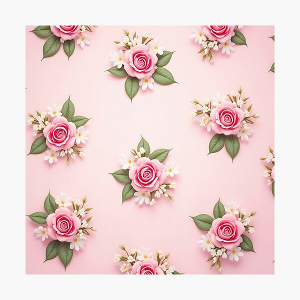 Item preview, valentines art pattern pink roses on a pink background,valentine roses ,roses pattern,Valentines Day Pattern,valentines background designed and sold by Expressions-Sel.