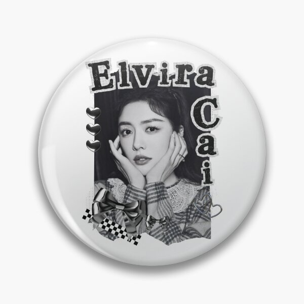 Item preview, Elvira Cai Chinese Drama Actress Black and White Collage Design designed and sold by AJUNICE STUDIO.