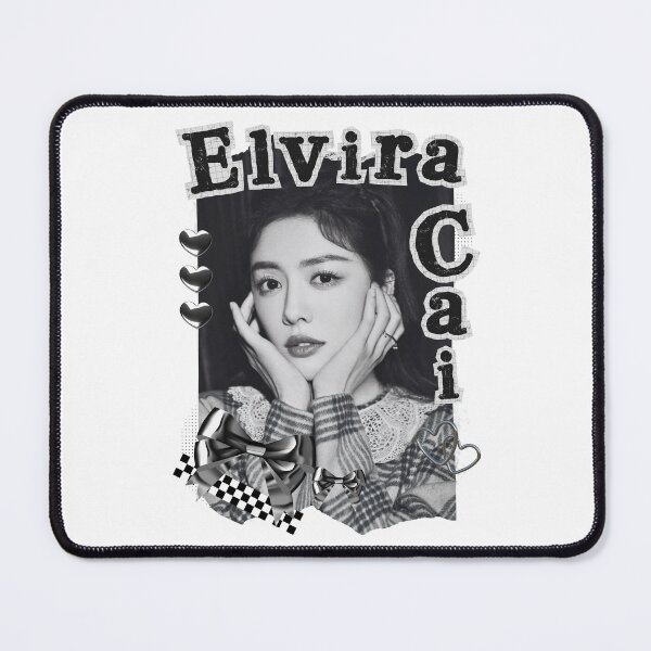 Item preview, Elvira Cai Chinese Drama Actress Black and White Collage Design designed and sold by AJUNICE STUDIO.