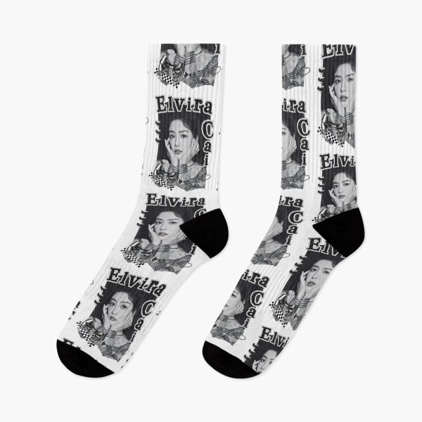 Item preview, Elvira Cai Chinese Drama Actress Black and White Collage Design designed and sold by AJUNICE STUDIO.
