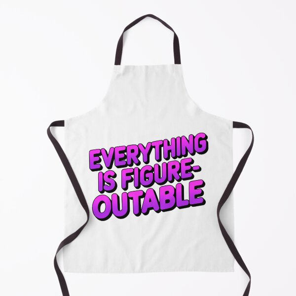 Item preview, Everything Is Figureoutable! Bold Pink And Purple designed and sold by PMCreative.