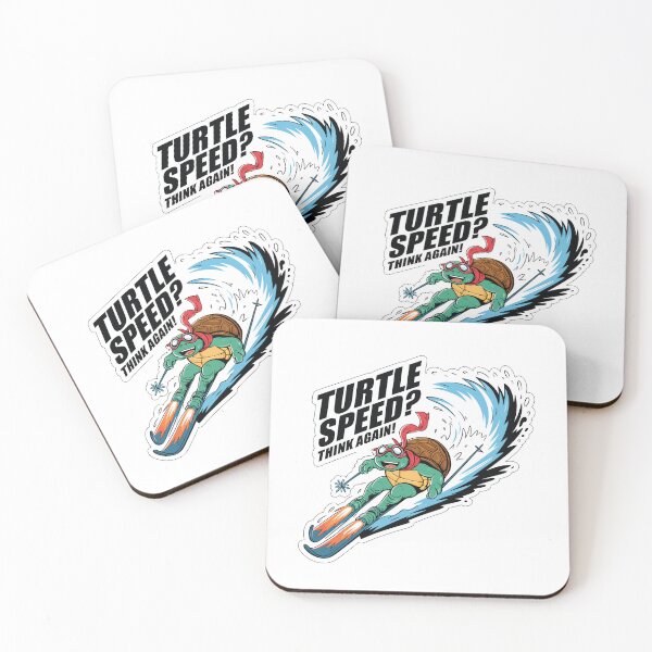 Item preview, Turtle Skiing | Turtle Speed? Think Again designed and sold by tmerchtrends.