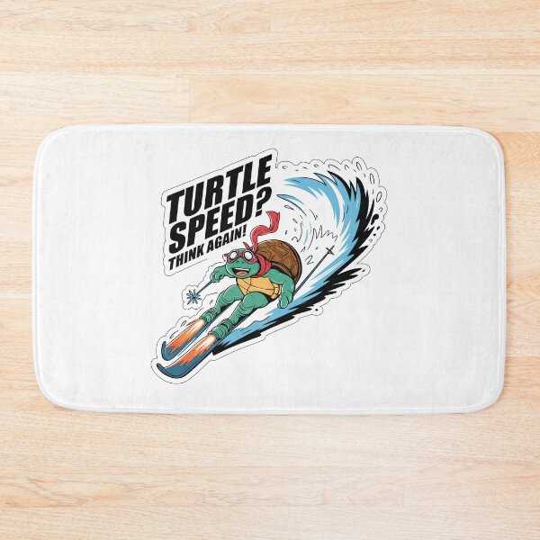 Item preview, Turtle Skiing | Turtle Speed? Think Again designed and sold by tmerchtrends.