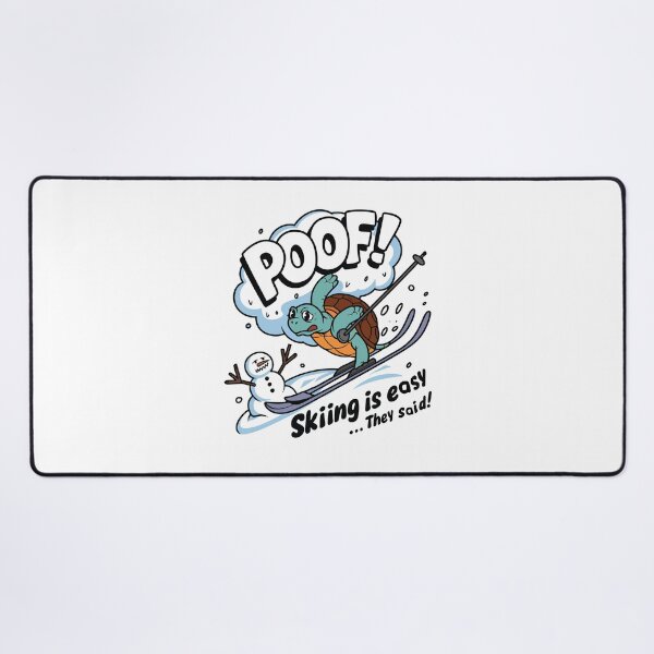 Item preview, Turtle Skiing | Skiing Is Easy They Said designed and sold by tmerchtrends.