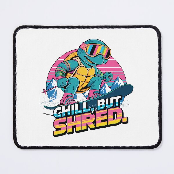 Item preview, Turtle Skiing | Chill But Shred designed and sold by tmerchtrends.