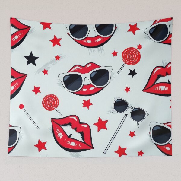 Item preview, valentines art pattern Kissing with sunglasses,valentine Kisses,Kisses pattern,Valentines Day Pattern,valentines background designed and sold by Expressions-Sel.
