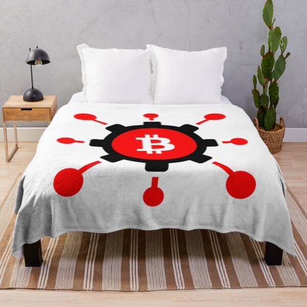 Item preview, Bitcoin red logo designed and sold by Never Stop Trading.