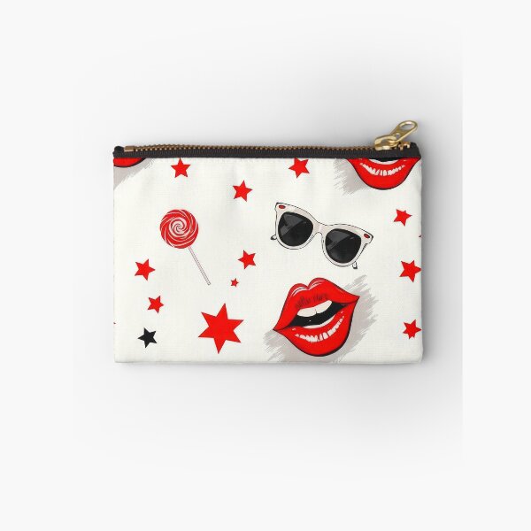 Item preview, valentines art pattern Kissing with sunglasses and stars,valentine Kisses,Kisses pattern,Valentines Day Pattern,valentines background designed and sold by Expressions-Sel.
