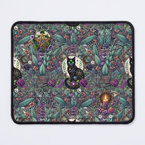 Item preview, Mystical Celestial Black Cat Design - Witchy Gothic Aesthetic designed and sold by CritterManiaUK.