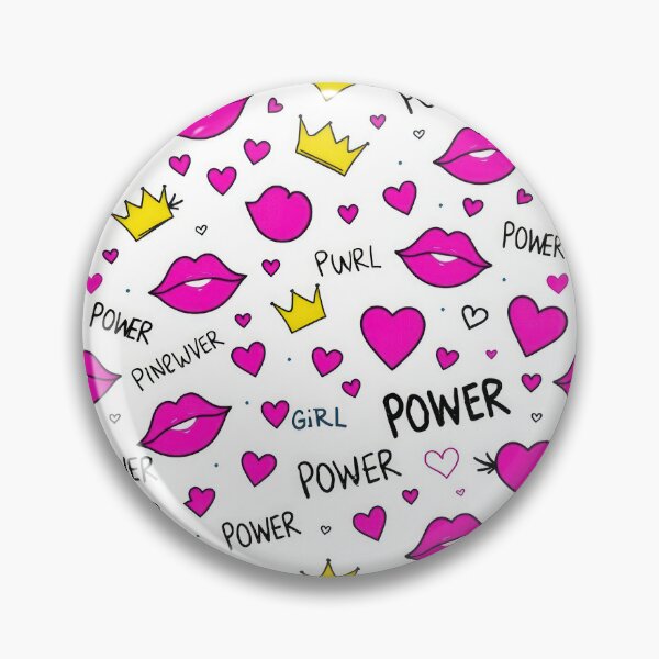 Item preview, valentines art pattern Pink kisses with Hearts a crown power,valentine Kisses,Kisses pattern,Valentines Day Pattern,valentines background designed and sold by Expressions-Sel.