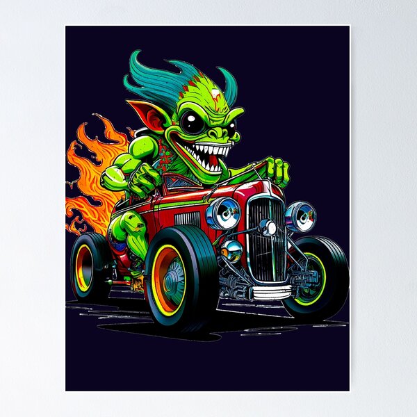 Item preview, HOT ROD KUSTOM SHOW – GOBLIN EDITION designed and sold by SteadyRolling.