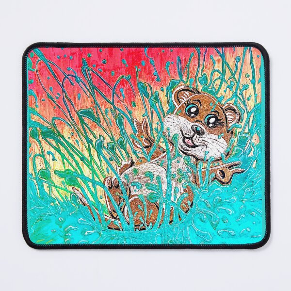 Item preview, Happy Otter 2 Sunset Water designed and sold by PGKINART.