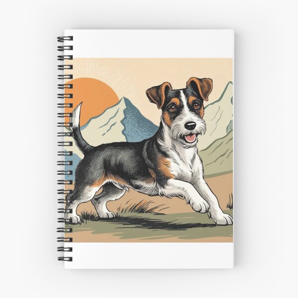 Item preview, Jack Russel Terrier on holiday in the mountains designed and sold by hemp3x.