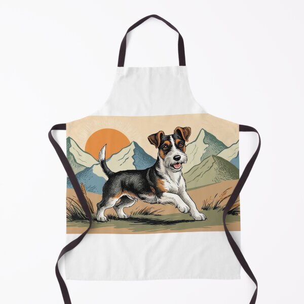 Item preview, Jack Russel Terrier on holiday in the mountains designed and sold by hemp3x.