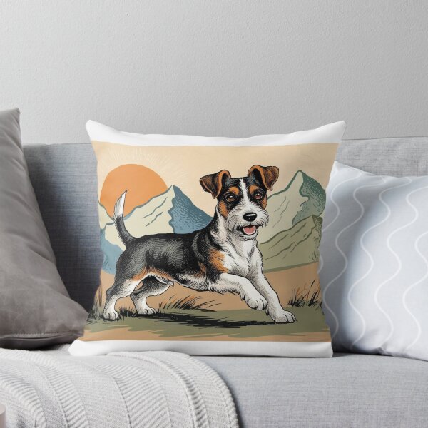 Item preview, Jack Russel Terrier on holiday in the mountains designed and sold by hemp3x.