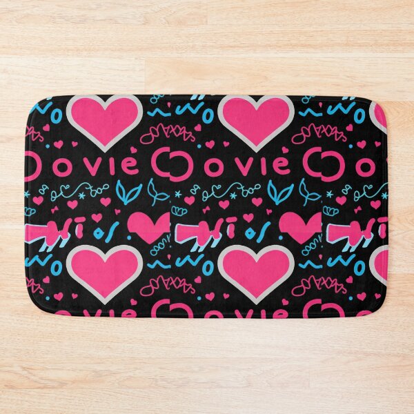 Item preview, valentines art pattern neon heart on black background,valentine hearts,hearts pattern,Valentines Day Pattern,valentines background designed and sold by Expressions-Sel.