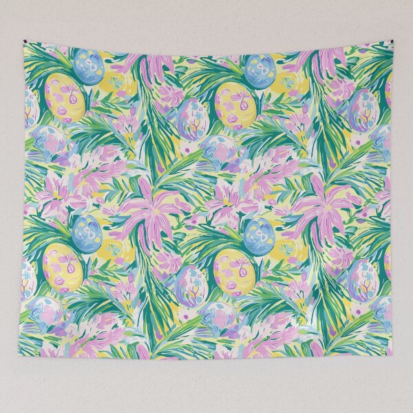 Item preview, Preppy Watercolor Easter Spring Painting designed and sold by Creative Brat Design Studio.