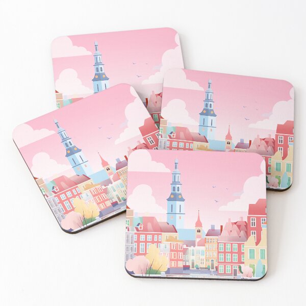 Item preview, Leuuwarden Netherlands Travel Print Holland designed and sold by Wander-World.